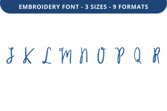 Alphonsine Font Uppercase J to R Review