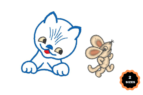 Cat and Mouse: A Craft Fair-Ready Embroidery Design