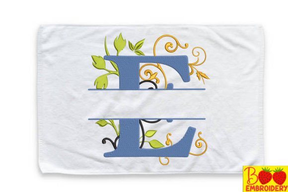Floral Letter E: A Delicate, Meaningful Monogram for Handmade Gifts