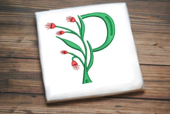 Floral Monogram Letter P: A Thoughtful Choice for Personalized Gifts