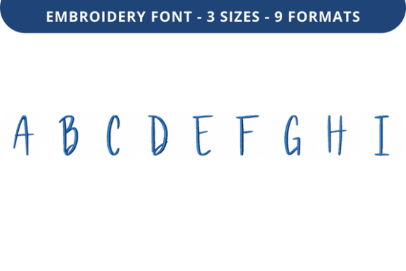 Madame Sy Bill Font: Uppercase A to I