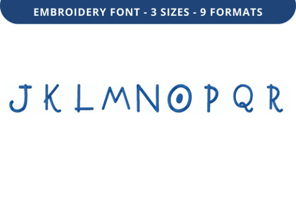 Troofles Font J to R: Soft, Sweet & Stitch-Ready